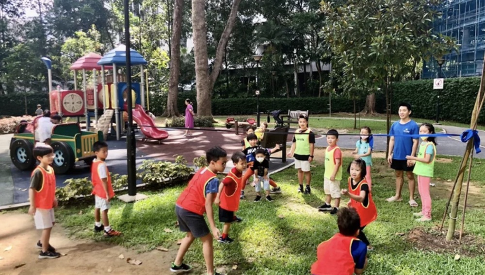FitBeat Kids bootcamp session