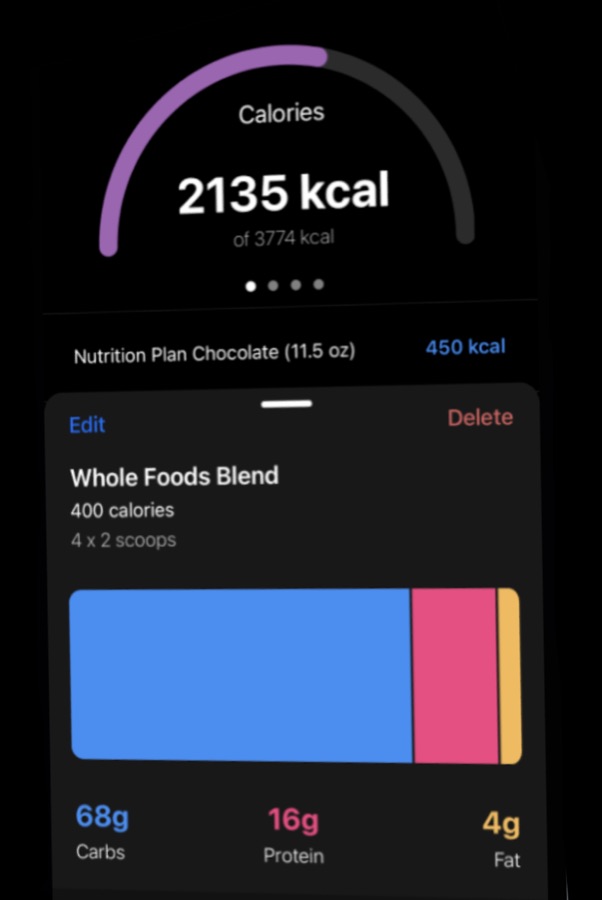 Photo-based meal logging in the Calorie.ai app