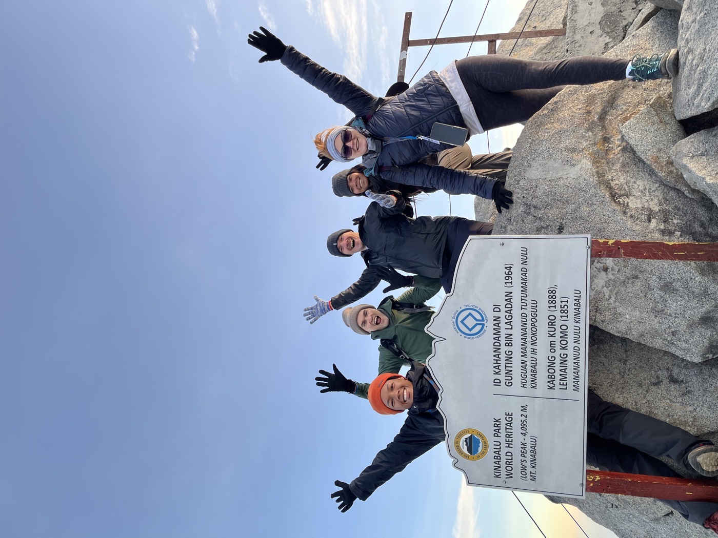 A FitBeat retreat group on a mountain trail
